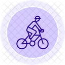 Berg Radfahren Sport Symbol