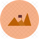 Mountains Nature Landscape Icon