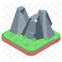 Mountains Hills Land Icon