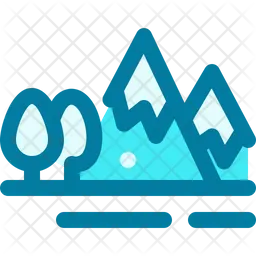 Mountains  Icon