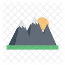 Mountains Hills Nature Icon