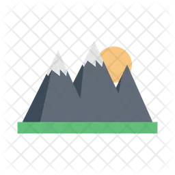 Mountains  Icon