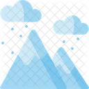 Mountains Nature Landscape Icon