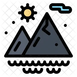 Mountains  Icon