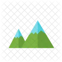 Mountains Scenery Icon