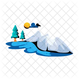 Mountains  Icon