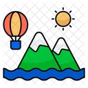 Mountains  Icon