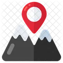 Mountains Location Direction Gps Icon