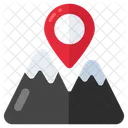 Mountains Location Direction Gps Icon