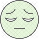 Mournful Emoji Confused Face Icon