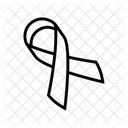 Mourning Ribbon Mortality Icon