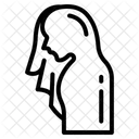 Mourning Veil Mourning Rip Icon