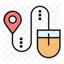 Mouse Location Search Icon