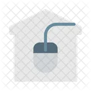 Mouse Home Working Icon