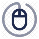 Mouse Circle Mouse Click Icon