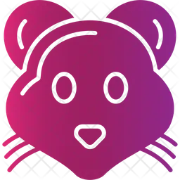 Mouse Face  Icon