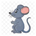 Mouse grey  Icon