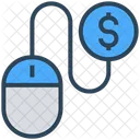 Seo Mouse Dollar Icon