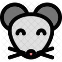 Mouse Smiling Icon