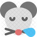 Mouse Snoring Icon