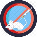 Mouse Vaccine Forbidden Sign Icon