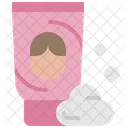 Mousse Visage Nettoyage Icône
