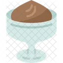 Mousse Chocolate Dessert Icône