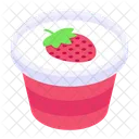 Mousse de morango  Icon