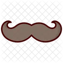 Male Man Moustache Icon