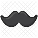 Moustache Mustachio Thick Moustache Icon