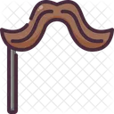 Moustache Carnival Accessory Icon