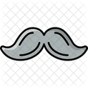Moustache Facial Hair Masculine Icon