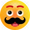 Moustache Emoji Emoticons Icon