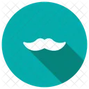 Moustache Man Mascot Icon