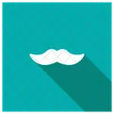 Moustache Man Mascot Icon