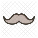 Hipster Man Mustache Icon