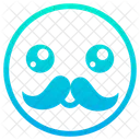 Man Mascot Mature Icon