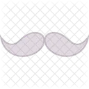 Hipster Man Mustache Icon