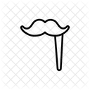 Moustache Hipster Man Icon