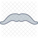 Moustache Facial Hair Masculine Icon
