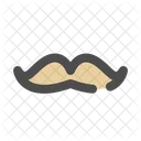 Moustache Dad Man Icon