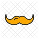 Moustache Hipster Man Icon