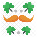 Moustache St Patricks Day St Patrick Icono