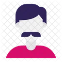 Moustache Man  Icon