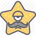 Moustache Star Moustache Star Icon