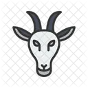 Moutain Goat Face  Icon