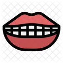 Human Body Mouth Speaks Icon