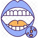 Mouth Bacteria Teeth Icon