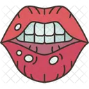 Mouth Ulcers Lesions Icon