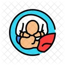 입 심폐소생술 보조기구 아이콘